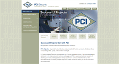 Desktop Screenshot of pci-electric.com